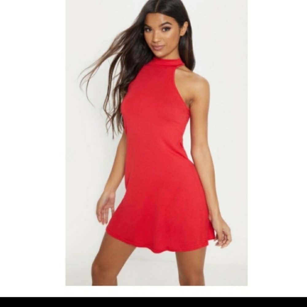 Red dress